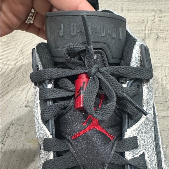 FQ1759-002 Nike Jordan Spizike Low Anthracite Gym Red Black Grey White 10.5 - Picture 6 of 11